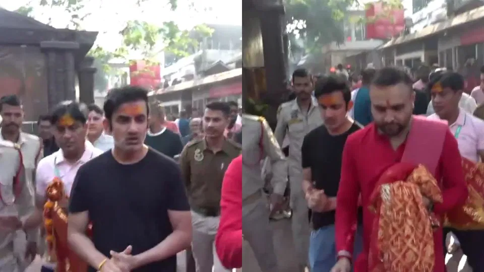 Gautam Gambhir seeks blessings at Kamakhya Temple ahead of 3rd T20I vs New Zealand
